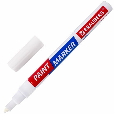 Маркер-краска лаковый EXTRA (paint marker) 2 мм, БЕЛЫЙ, УЛУЧШЕННАЯ НИТРО-ОСНОВА, Маркер-краска лаковый EXTRA (paint marker) 2 мм, БЕЛЫЙ, УЛУЧШЕННАЯ НИТРО-ОСНОВА,