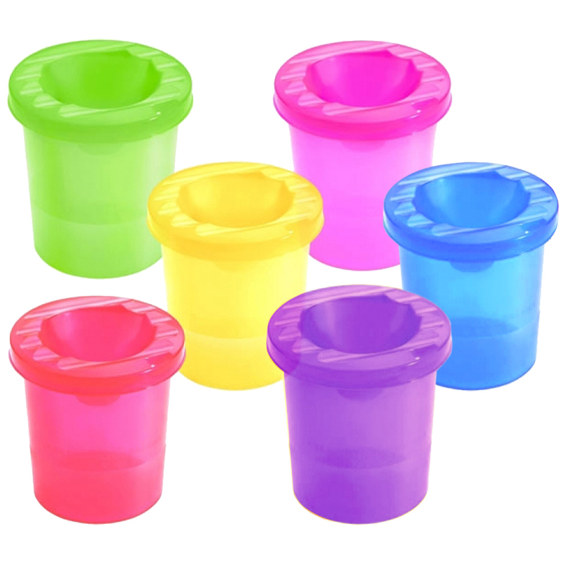 Стакан-непроливайка Гамма, неоновые цвета, ассорти Стакан-непроливайка Гамма, неоновые цвета, ассорти