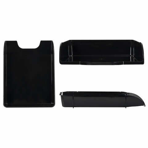 Лоток горизонтальный для бумаг BRAUBERG "Classic", 330х240х62 мм, Лоток горизонтальный для бумаг BRAUBERG "Classic", 330х240х62 мм,