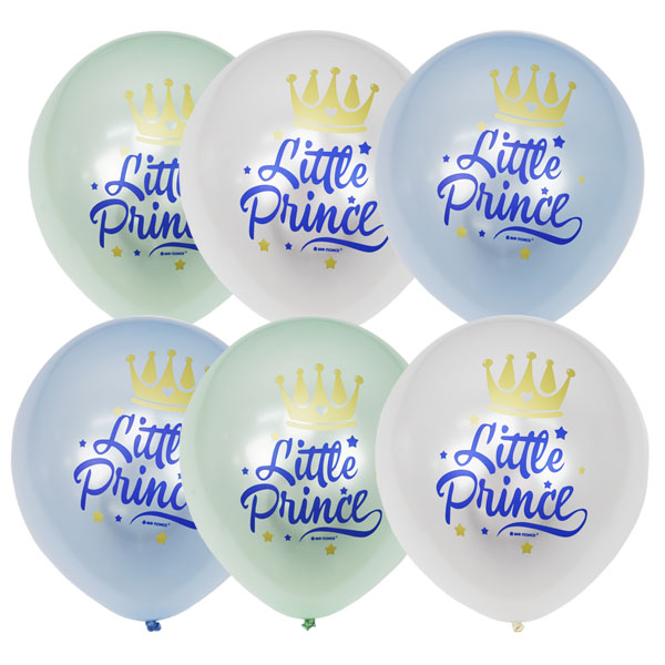 12"/30см Перламутр (шелк) 1 ст. 2 цв. рис Little Prince 25шт 12"/30см Перламутр (шелк) 1 ст. 2 цв. рис Little Prince 25шт