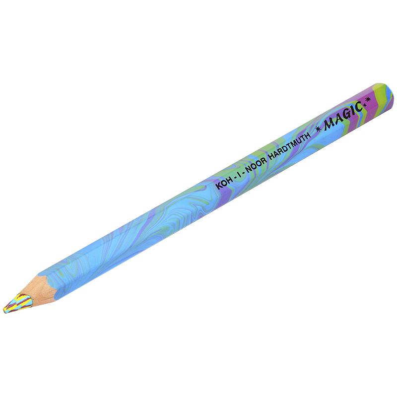 Карандаш Koh-I-Noor "Magic Tropical", с многоцветным грифелем, Карандаш Koh-I-Noor "Magic Tropical", с многоцветным грифелем,