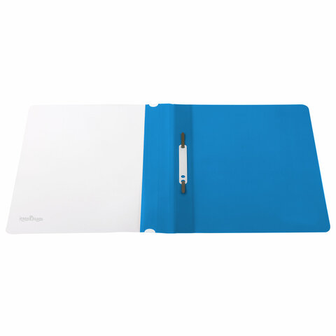 Скоросшиватель пластиковый ЮНЛАНДИЯ, А4, 130/180 мкм, голубой, 228678 Скоросшиватель пластиковый ЮНЛАНДИЯ, А4, 130/180 мкм, голубой, 228678