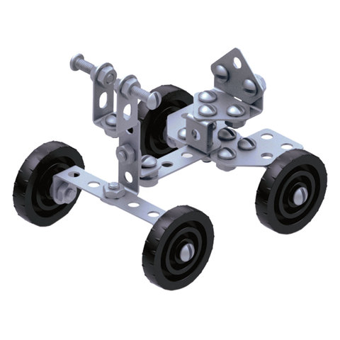 Конструктор металлический ЮНЛАНДИЯ "Для уроков труда №1", развивающий, Конструктор металлический ЮНЛАНДИЯ "Для уроков труда №1", развивающий,