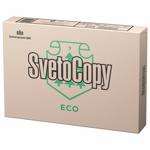 Бумага офисная А4, 80 г/м2, 500 л., SVETOCOPY ECO, белизна 60%, Sylvamo Бумага офисная А4, 80 г/м2, 500 л., SVETOCOPY ECO, белизна 60%, Sylvamo