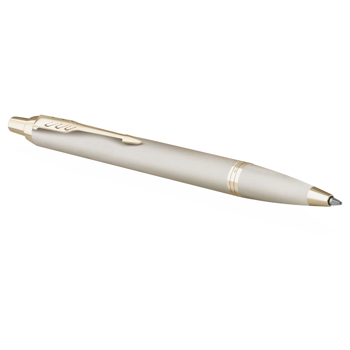Ручка шариковая Parker "IM Professionals Monochrome Champagne" синяя, Ручка шариковая Parker "IM Professionals Monochrome Champagne" синяя,
