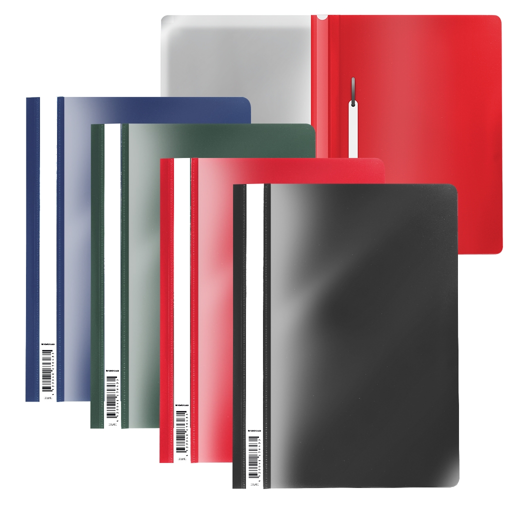 Папка-скоросшиватель пластиковая Erich Krause Fizzy Classic, A4, ассорти (в Папка-скоросшиватель пластиковая Erich Krause Fizzy Classic, A4, ассорти (в