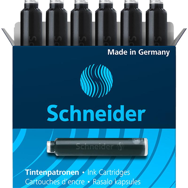 Картриджи чернильные Schneider черные, 6шт. 6601 Картриджи чернильные Schneider черные, 6шт. 6601