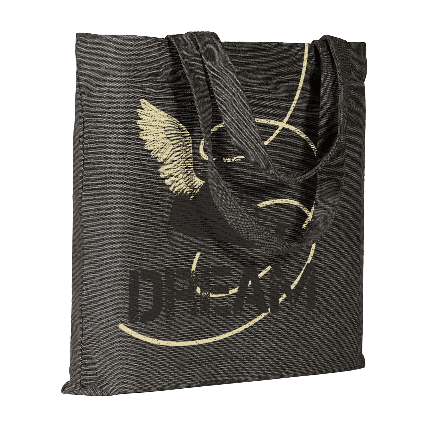 СУМКА-ШОППЕР КВАДРАТНАЯ, СЕРАЯ "МЕЧТА" 39x39 cm СУМКА-ШОППЕР КВАДРАТНАЯ, СЕРАЯ "МЕЧТА" 39x39 cm