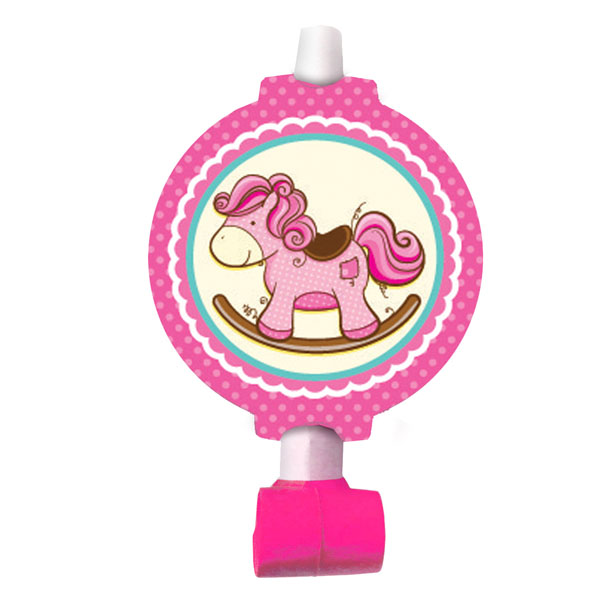 Язычокгудок Лошадка Малышка розовая 6 шт Язычокгудок Лошадка Малышка розовая 6 шт