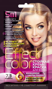 Арт.4915 ФИТО К Крем-краска для волос Effect Color тон Карамель 50мл (саше) Арт.4915 ФИТО К Крем-краска для волос Effect Color тон Карамель 50мл (саше)