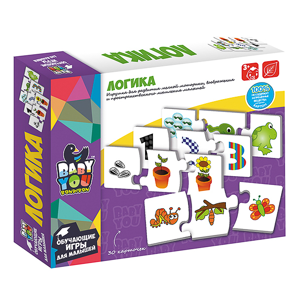 Пазл ЛОГИКА, Bondibon Пазл ЛОГИКА, Bondibon