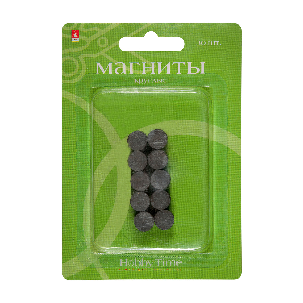 МАГНИТЫ КРУГЛЫЕ 10x4 мм, 30 ШТУК МАГНИТЫ КРУГЛЫЕ 10x4 мм, 30 ШТУК