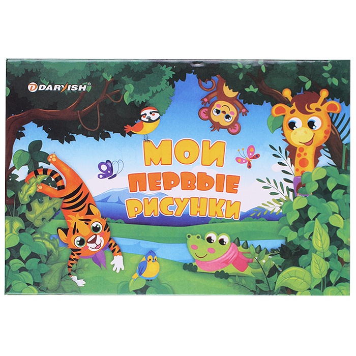 Папка для хранения рисунков ассорти картонная "Darvish" Папка для хранения рисунков ассорти картонная "Darvish"