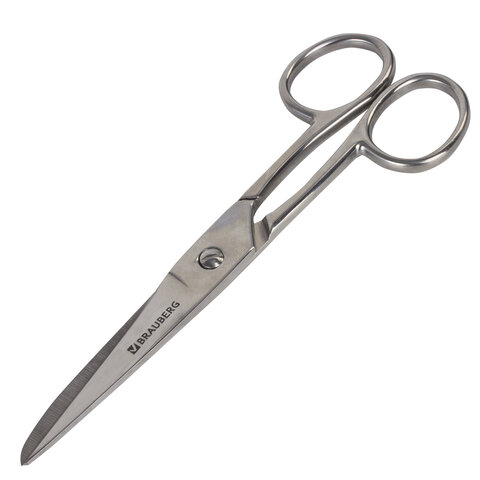 Ножницы цельнометаллические BRAUBERG "Professional" 150 мм, 237101