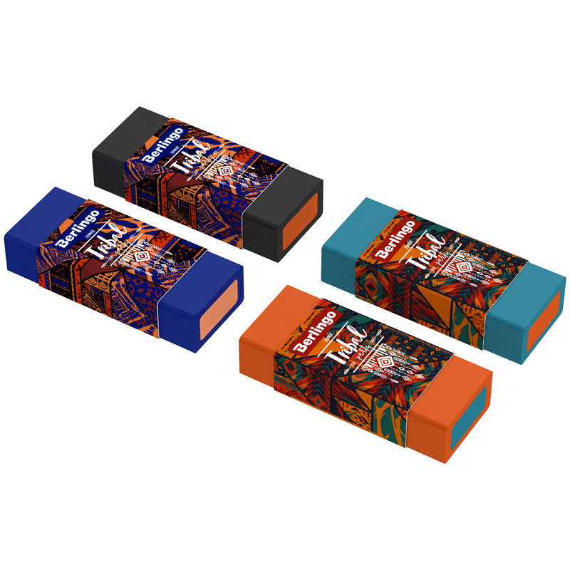 Ластик Berlingo "Tribe", прямоугольный, 50*20*11мм. Ластик Berlingo "Tribe", прямоугольный, 50*20*11мм.