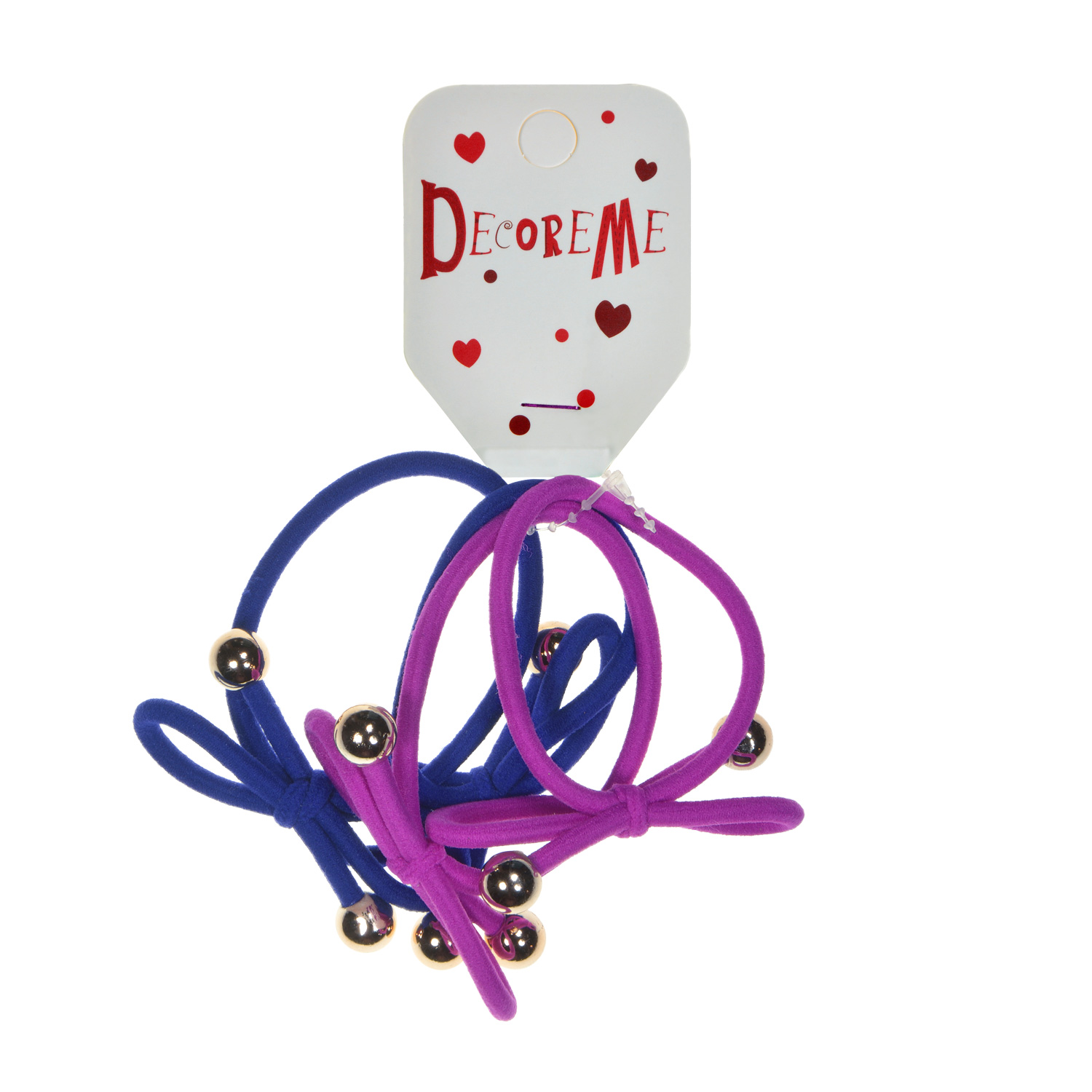 РЕЗИНКА ДЛЯ ВОЛОС 4 ШТ, МИКС