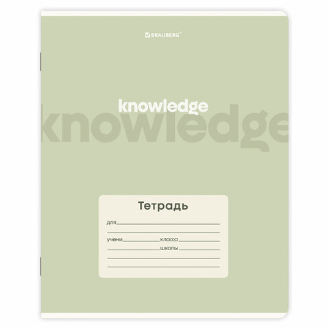Тетради ДЭК 18 л. КОМПЛЕКТ 10 шт. BRAUBERG, клетка, обложка картон,