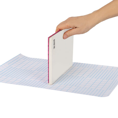 Пленка самоклеящаяся для учебников и книг 45х30 см, КОМПЛЕКТ 20 шт., глянцевая,