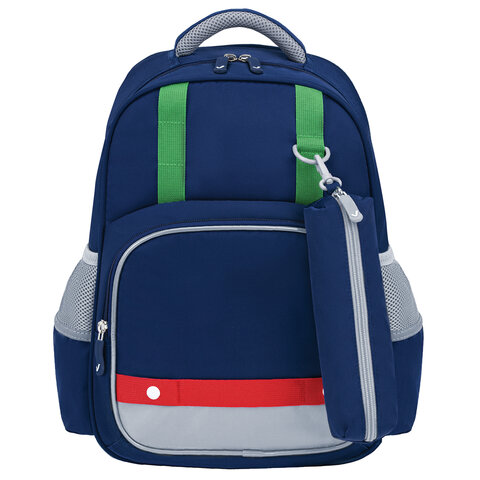 Рюкзак BRAUBERG KIDS MODE с пеналом в комплекте, 1 отделение, "Color Рюкзак BRAUBERG KIDS MODE с пеналом в комплекте, 1 отделение, "Color