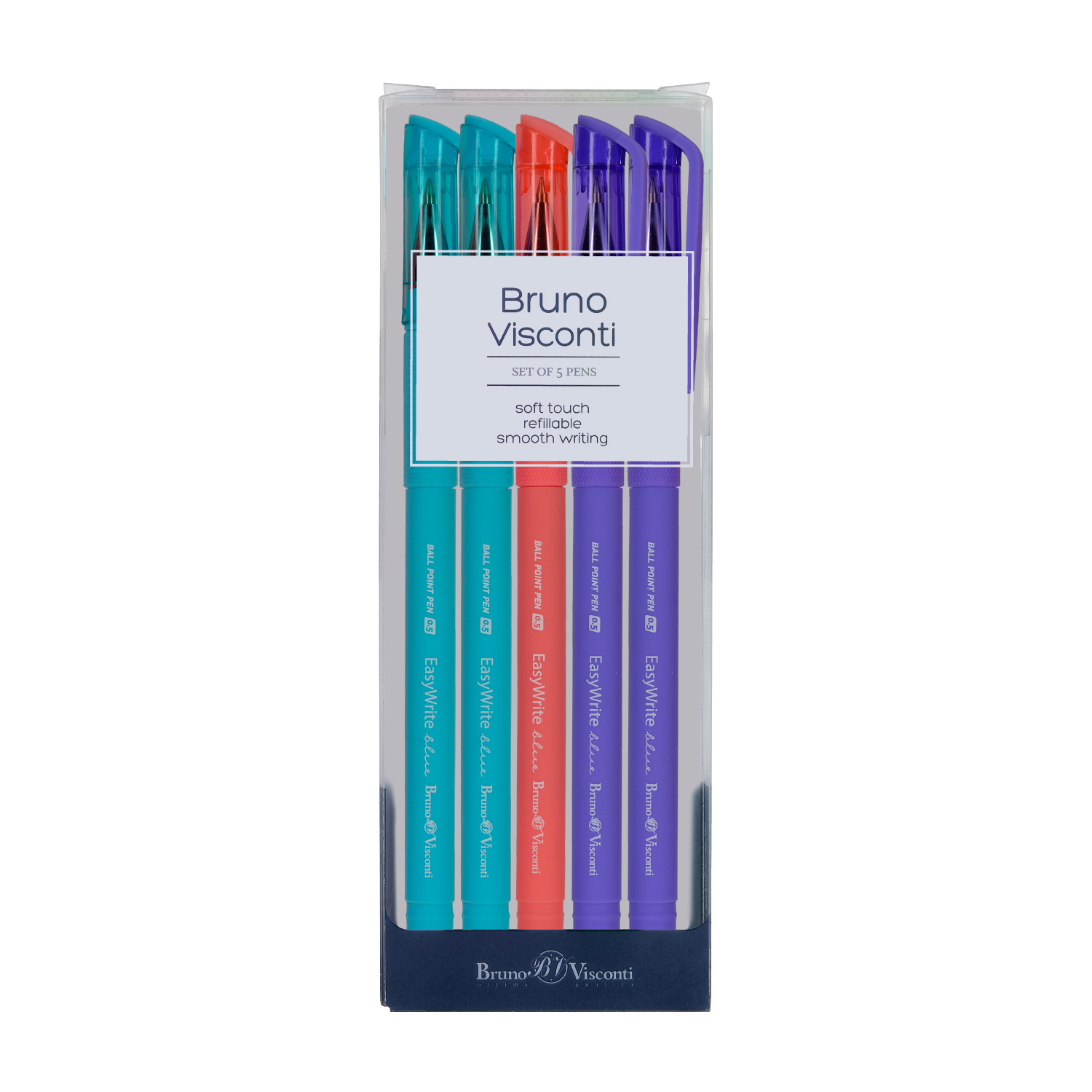 НАБОР ИЗ 5-ТИ РУЧЕК "EasyWrite. JOY" ШАРИКОВЫХ 0.5 ММ, СИНЯЯ НАБОР ИЗ 5-ТИ РУЧЕК "EasyWrite. JOY" ШАРИКОВЫХ 0.5 ММ, СИНЯЯ