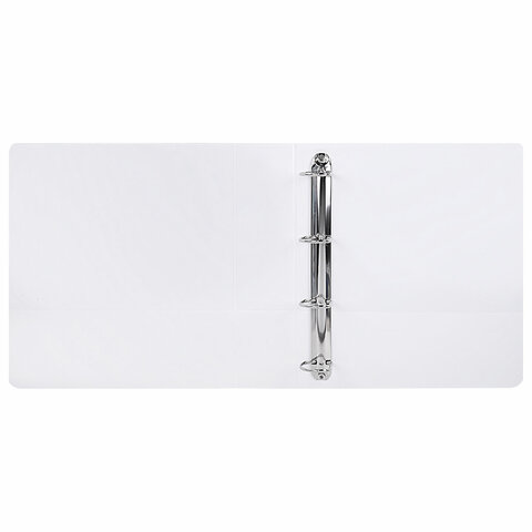 Папка ПАНОРАМА на 4 кольцах, ПРОЧНАЯ, картон/ПВХ, BRAUBERG "Office",