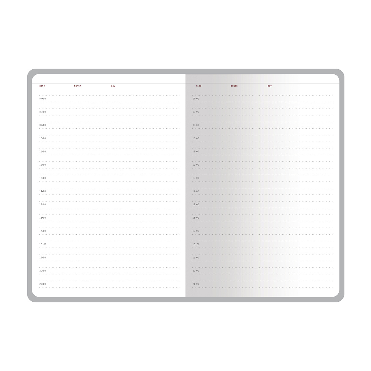 ЕЖЕДНЕВНИК НЕДАТИРОВАННЫЙ А5 "CARRARA" (ТЕМНО-СИНИЙ)