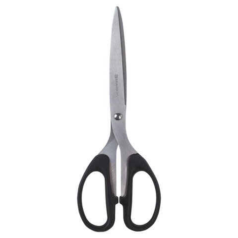 Ножницы BRAUBERG "Classic", 210 мм, классической формы, чёрные, 2-х Ножницы BRAUBERG "Classic", 210 мм, классической формы, чёрные, 2-х
