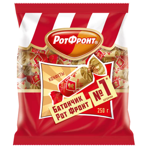 Конфеты шоколадные РОТ ФРОНТ "Батончики", 250 г, пакет, РФ04274 Конфеты шоколадные РОТ ФРОНТ "Батончики", 250 г, пакет, РФ04274