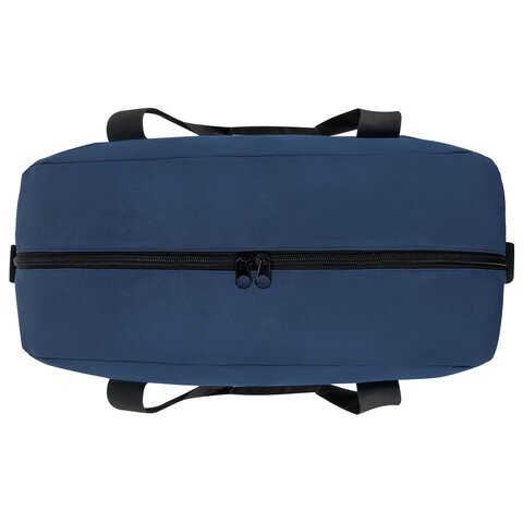 Сумка спортивная HEIKKI BASE (ХЕЙКИ), карман на молнии, черная/темно-синяя, Сумка спортивная HEIKKI BASE (ХЕЙКИ), карман на молнии, черная/темно-синяя,