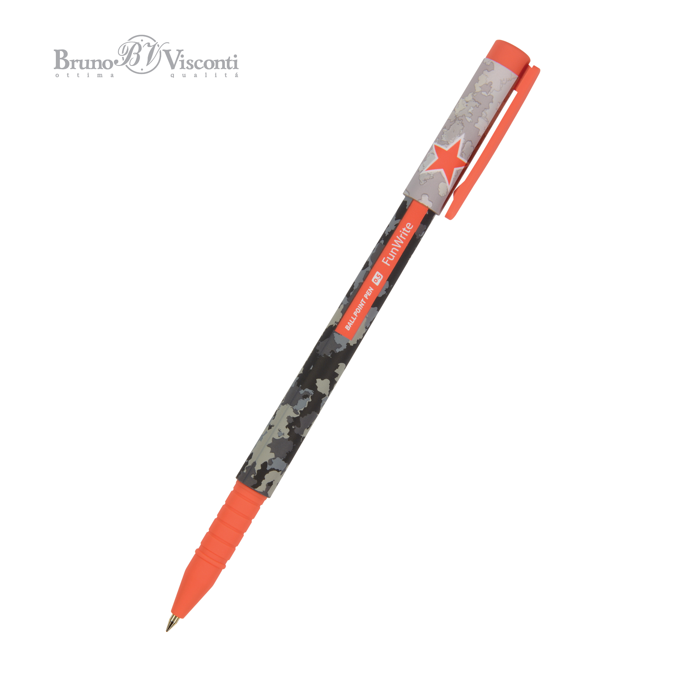 РУЧКА "FunWrite. Military. Airforce" ШАРИКОВАЯ, 0.5 ММ, СИНЯЯ РУЧКА "FunWrite. Military. Airforce" ШАРИКОВАЯ, 0.5 ММ, СИНЯЯ