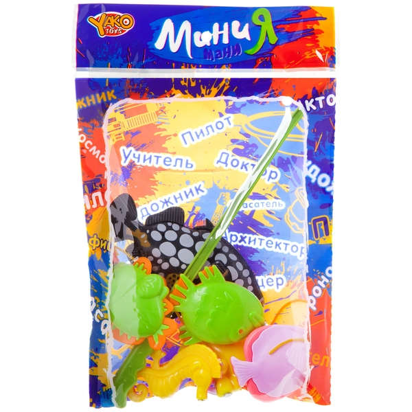 Игра пласт. рыбалка магнитная, 5 фигурок, МиниМаниЯ, РАС 23х15см, Н79225 Игра пласт. рыбалка магнитная, 5 фигурок, МиниМаниЯ, РАС 23х15см, Н79225
