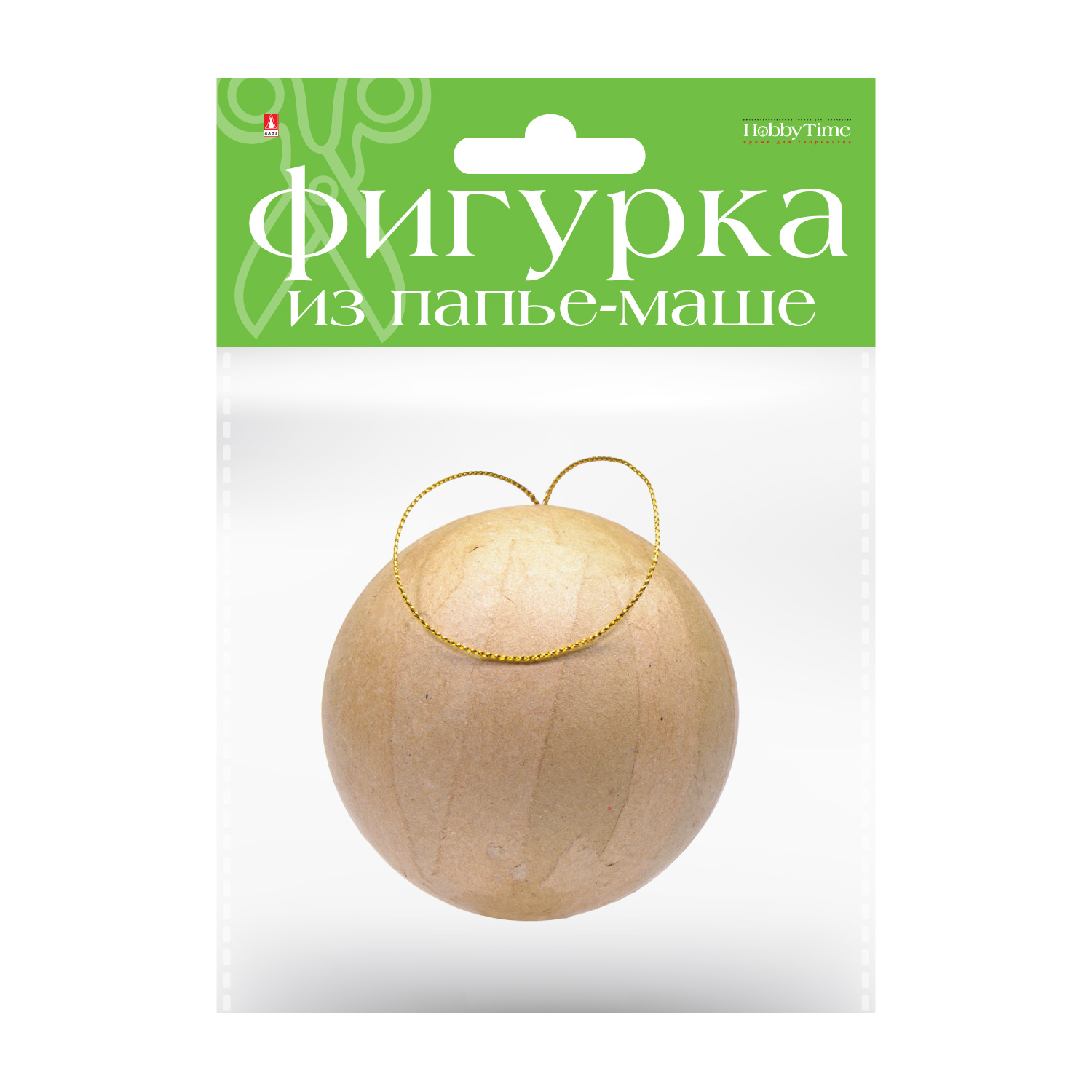ФИГУРКА ИЗ ПАПЬЕ-МАШЕ. "ШАР" 8 см ФИГУРКА ИЗ ПАПЬЕ-МАШЕ. "ШАР" 8 см