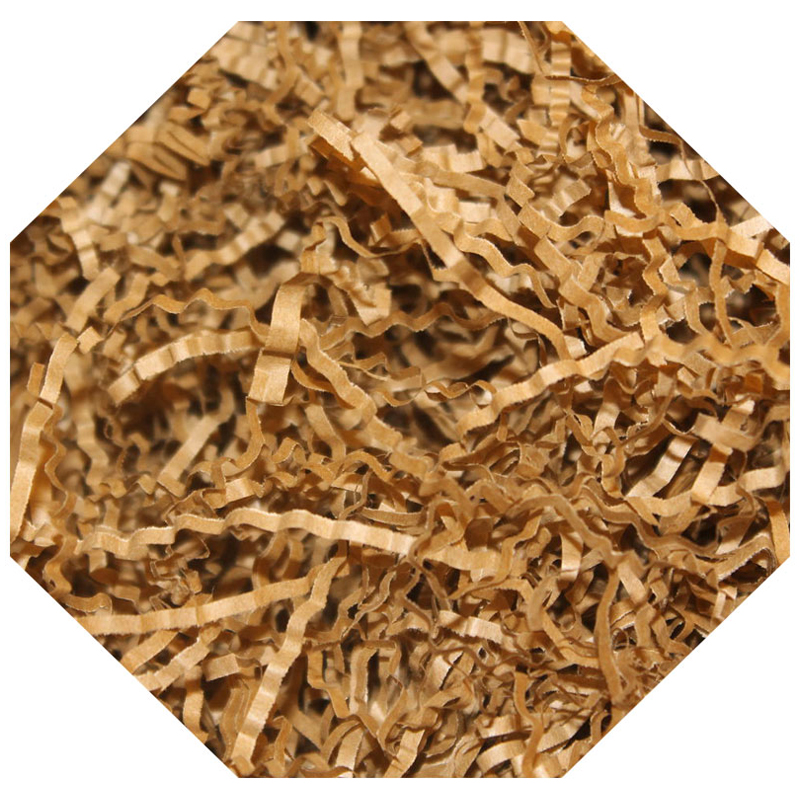 Бумажный наполнитель 2мм, MESHU, 100г, крафт Бумажный наполнитель 2мм, MESHU, 100г, крафт