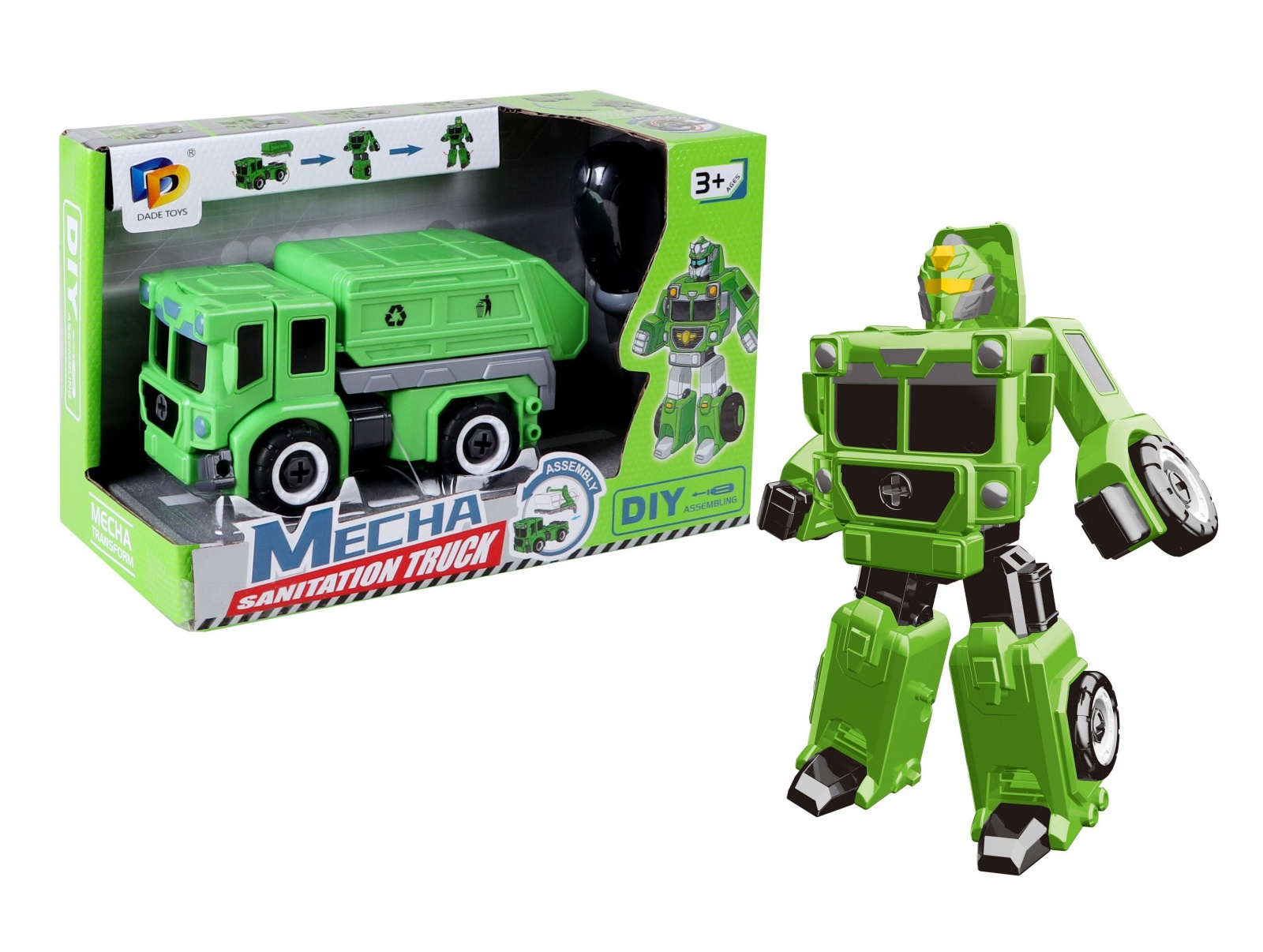 Набор игровой "Робо-машинка. Мусоровоз" Набор игровой "Робо-машинка. Мусоровоз"