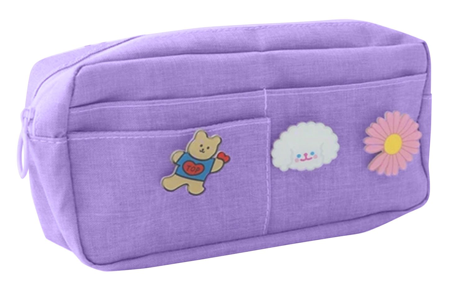 Пенал 1 отделение, сред. Schoolformat СИРЕНЕВЫЙ 210x55x100 мм сирен. полиэстер Пенал 1 отделение, сред. Schoolformat СИРЕНЕВЫЙ 210x55x100 мм сирен. полиэстер