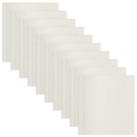 Листы для фотоальбома магнитные 30х32 см, КОМПЛЕКТ 10 штук, BRAUBERG, 391313