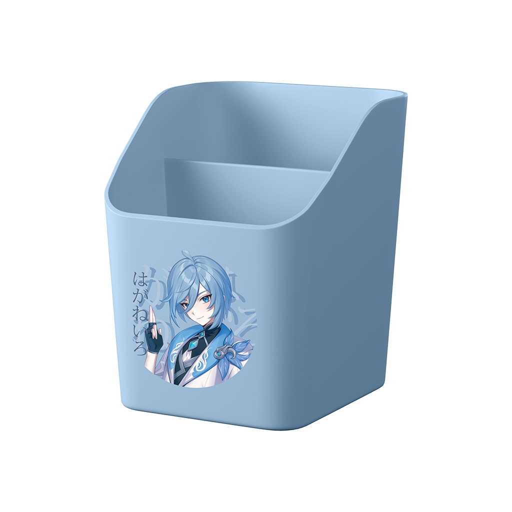 Подставка настольная пластиковая ErichKrause Submarine Mini, Manga, голубой Подставка настольная пластиковая ErichKrause Submarine Mini, Manga, голубой