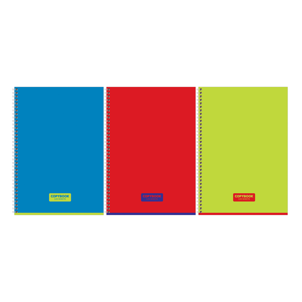Тетрадь 120л., А4, клетка, на гребне BG "Copybook", глянцевая Тетрадь 120л., А4, клетка, на гребне BG "Copybook", глянцевая