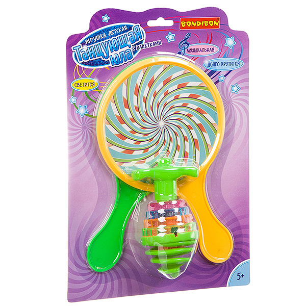 Развлекательные игры Bondibon Игрушка детская «ТАНЦУЮЩАЯ ЮЛА» с ракетками, Развлекательные игры Bondibon Игрушка детская «ТАНЦУЮЩАЯ ЮЛА» с ракетками,