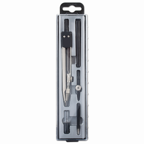 Готовальня 5 предметов, пластиковый пенал, НЧ5-30-40 Готовальня 5 предметов, пластиковый пенал, НЧ5-30-40