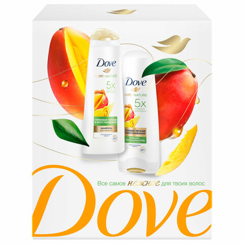 Подарочный набор DOVE "Глубокое питание и восстановление" Шампунь 250