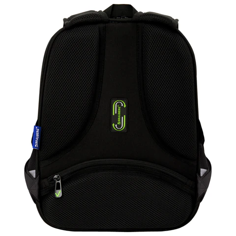 Ранец BRAUBERG FIT, 2 отделения, "Mesh goal", 3D-панель, 38х27х14 см,