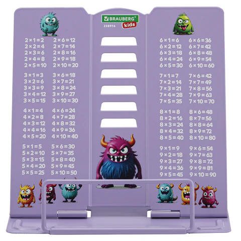 Подставка для книг и учебников BRAUBERG KIDS mini "Monsters" с