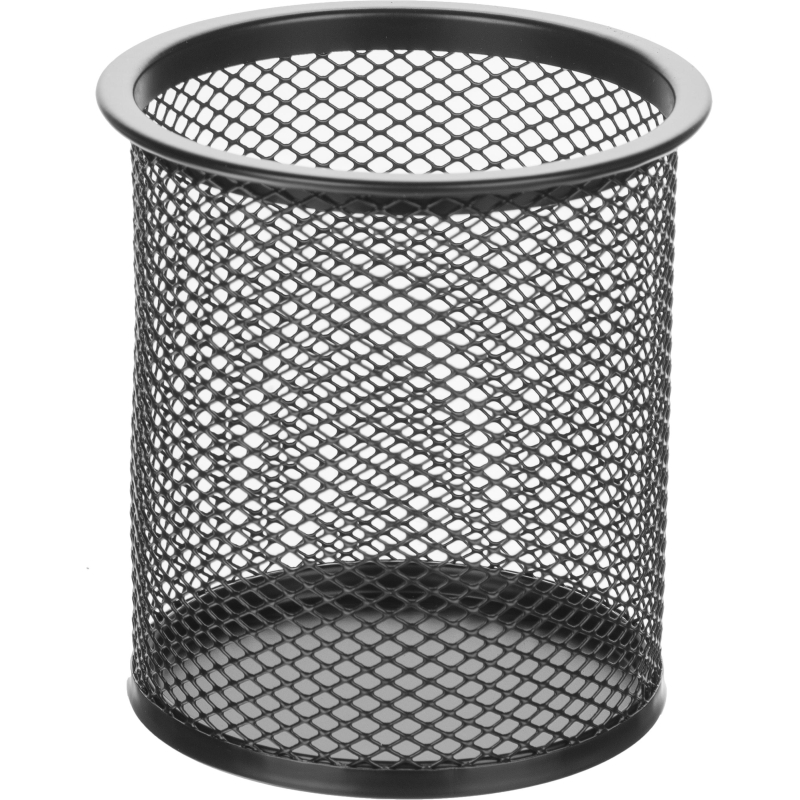 Подставка Attache для письм. прин. цилиндр., d89х100мм, металл.сетка чёрная Подставка Attache для письм. прин. цилиндр., d89х100мм, металл.сетка чёрная