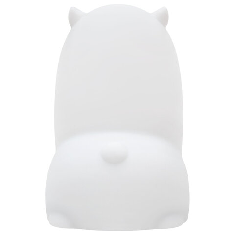 Ночник силиконовый LED "Альпака" 85x103x130 мм, белый свет/RGB, Ночник силиконовый LED "Альпака" 85x103x130 мм, белый свет/RGB,