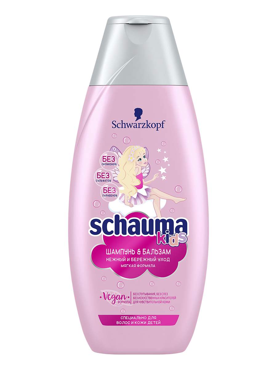 Schauma Kids Шампунь 350мл. Для Девочек Schauma Kids Шампунь 350мл. Для Девочек