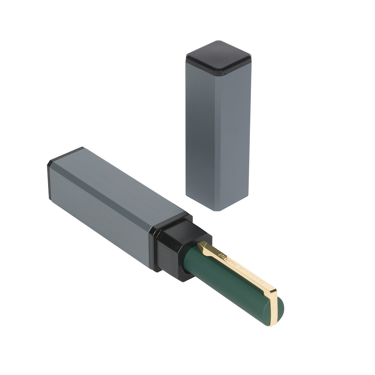 РУЧКА "MILANO" В ТУБУСЕ ПРЯМОУГОЛЬНОЙ ФОРМЫ 1,0 ММ, СИНЯЯ (корпус