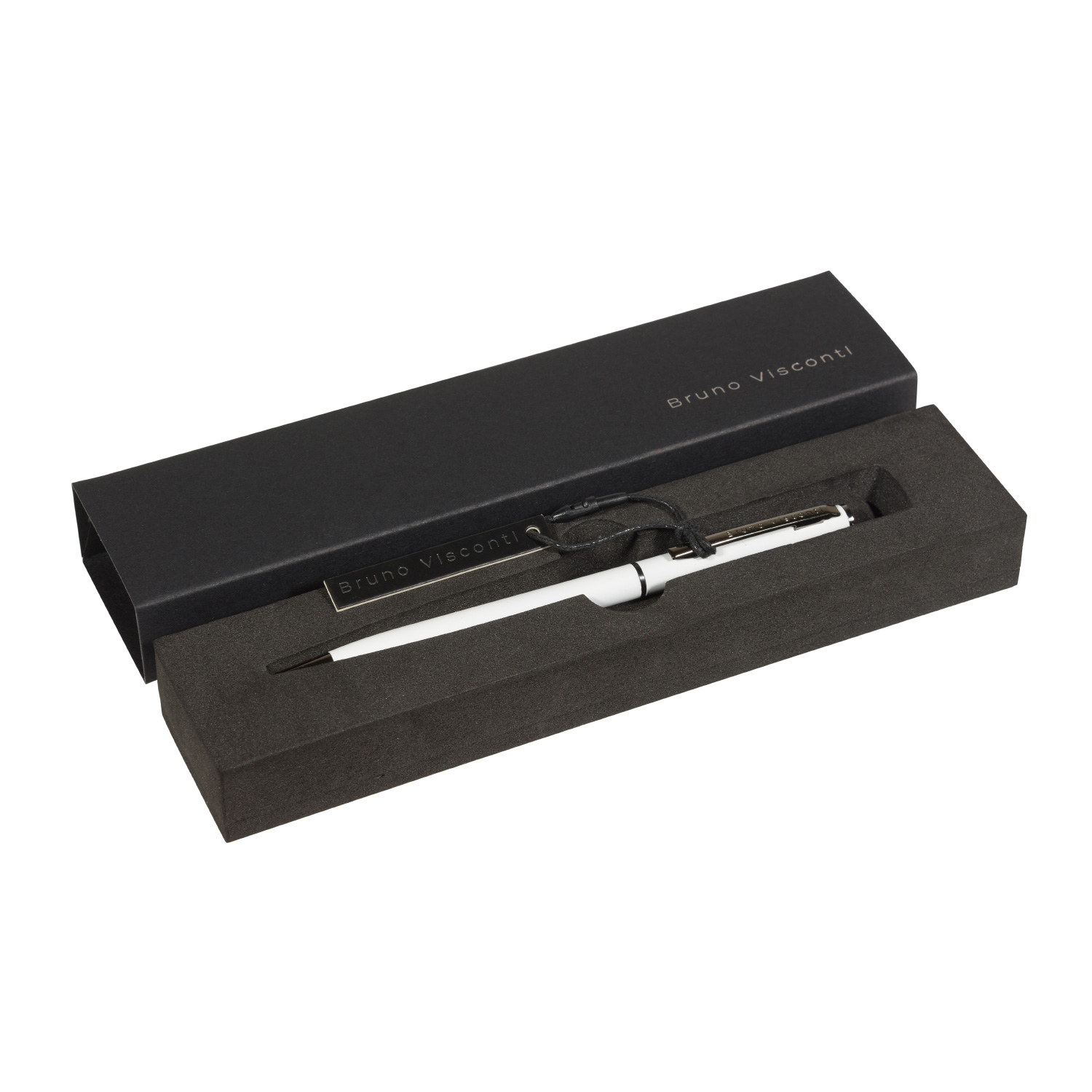 РУЧКА "PALERMO" В ПОДАРОЧНОМ ФУТЛЯРЕ, 0.7 ММ, СИНЯЯ (корпус белый, РУЧКА "PALERMO" В ПОДАРОЧНОМ ФУТЛЯРЕ, 0.7 ММ, СИНЯЯ (корпус белый,