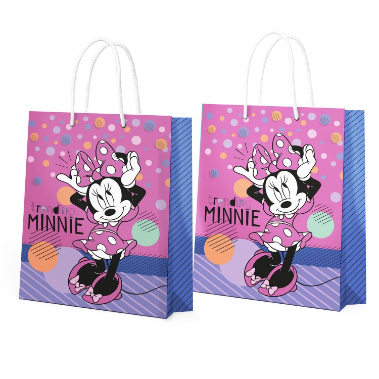 Minnie Mouse. Пакет подарочный большой (Минни 2D) 330*455*100 мм. Minnie Mouse. Пакет подарочный большой (Минни 2D) 330*455*100 мм.