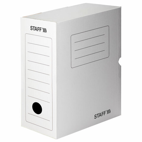 Короб архивный с клапаном А4 (260х325 мм), 150 мм, до 1400 листов, Короб архивный с клапаном А4 (260х325 мм), 150 мм, до 1400 листов,